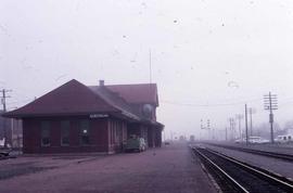 Northern Pacific Depot in Centralia, Washington in 1988.