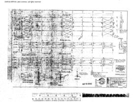 Great Northern Engineering Drawing, Coach Repair Building - King Street at Seattle, Washington, 1959