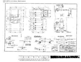 Great Northern Engineering Drawing, Boiler Room Addition at Havre, Montana, 1970