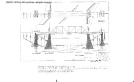 Spokane, Portland and Seattle Railway Engineering Drawing: General Plan Change, Bridge 66.4 - Lit...