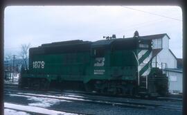 Burlington Northern 1879 at Sumas, Washington in 1978.