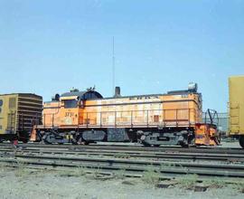 Energy Research and Development Administration Diesel Locomotive Number 3731 at Pasco, Washington...