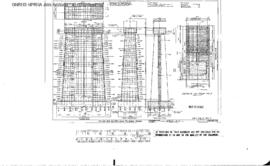 Great Northern Engineering Drawing: Details Pier Number 3, Bridge 58.4 - Methow River, North of S...