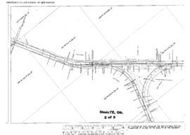 Plat Map of Northern Pacific Facilities at Smeltz, Oregon, 1917