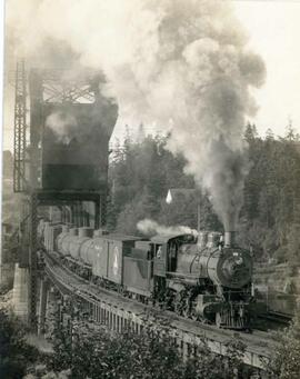 Great Northern Railway steam locomotive 1246 at Ballard, Washington, undated.