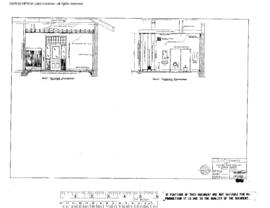 Spokane, Portland, and Seattle Railway Engineering Drawing, Depot at Bend, Oregon, 1958