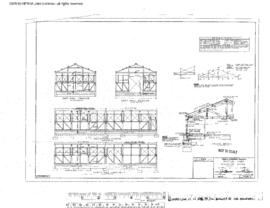 Great Northern Engineering Drawing, Machine Shop, King Street Coach Yard at Seattle, Washington, ...