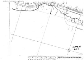 Plat Map of Canadian Pacific Facilities at Jaype, Idaho, 1928