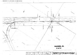 Plat Map of Northern Pacific Facilities at Hauser, Idaho, 1931