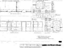 Spokane, Portland, and Seattle Railway Engineering Drawing, Freight House at Portland, Oregon, 1949