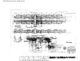 Great Northern Engineering Drawing, Coach Repair Building - King Street at Seattle, Washington, 1946