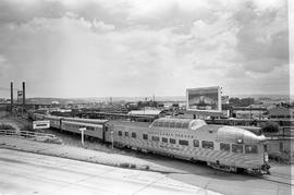 Amtrak observation car, CB&Q 378, "Silver Lookout." at Tacoma, Washington on June 2...