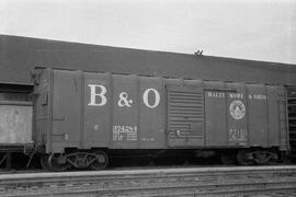 Baltimore and Ohio Boxcar 374284, Bellingham, Washington, undated