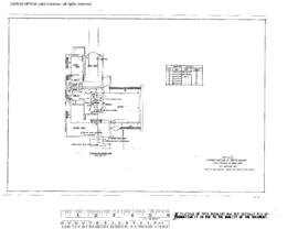 Spokane, Portland, and Seattle Railway Engineering Drawing, Freight Agent Office at East Portland...