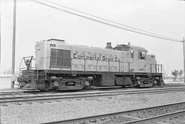 Continental Grain Company Diesel Locomotive Number 206 at Tacoma, Washington in June, 1975.