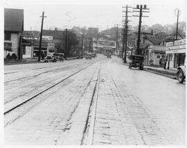 Seattle Municipal Railway Track, Seattle, Washington, 1933