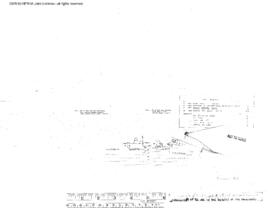 Great Northern Engineering Drawing, Terminal Plan at Vancouver, British Columbia, undated