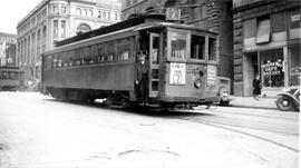 Seattle Municipal Railway Car 353, Seattle, Washington, circa 1940