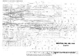 Plat Map of Northern Pacific Facilities at Seattle, Washington, undated