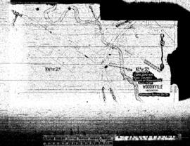 Northern Pacific Engineering Drawing, Sectionmen's Building at Woodinville, Washington, undated