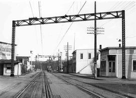 Pacific Coast Railroad/Chicago Milwaukee St. Paul and Pacific Railroad joint mainline at Renton, ...