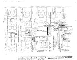Spokane, Portland, and Seattle Railway Engineering Drawing, Section Foreman's Dwelling at Farring...