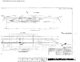 Northern Pacific Engineering Drawing, Car Shop, One Spot at Missoula, Montana, 1968