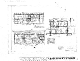 Great Northern Engineering Drawing, Commissary Building at King Street Coach Yard at Seattle, Was...