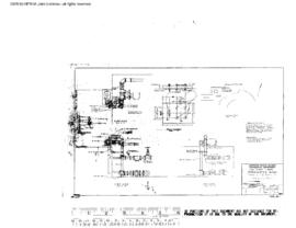 Northern Pacific Engineering Drawing, Unnamed Structure at Parkwater, Washington, 1955