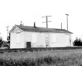 Great Northern Depot at Duquette, Minnesota, undated