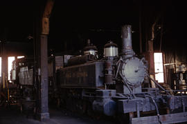 Port of Olympia steam locomotive 2 at Seattle, Washington in 1961.