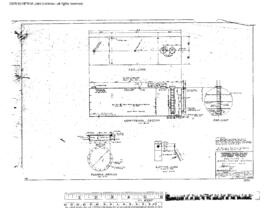 Northern Pacific Engineering Drawing, Diesel Fueling and Sanding Facilities at Parkwater, Washing...