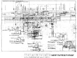 Northern Pacific Engineering Drawing, Locomotive Servicing Facilities at Mandan, North Dakota, 1978