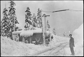 Northern Pacific station at Martin, Washington, circa 1916.