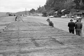 Burlington Northern accident at Bremerton, Washington in 1975.