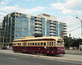 Toronto Transit Commission streetcar 4607 at Toronto, Ontario on July 05, 1990.