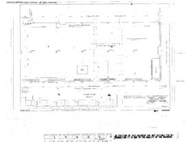 Great Northern Engineering Drawing, Freight House at Wenatchee, Washington, 1923