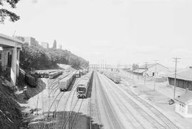 Northern Pacific Half Moon yard at Tacoma, Washington, in 1965.