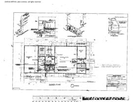 Spokane, Portland, and Seattle Railway Engineering Drawing, Depot, Office and Freight Warehouse a...