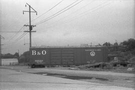 Baltimore and Ohio Boxcar 469208, Bellingham, Washington, undated