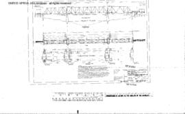 Great Northern Engineering Drawing: Shop Plan - General Plan, Bridge 1 - Pend Oreille River, Wane...