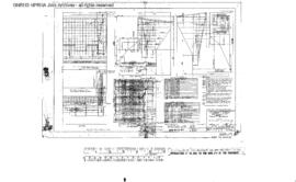 Northern Pacific Engineering Drawing: Detail of Abutments, Bridge 81 - Cowlitz River, South of Va...
