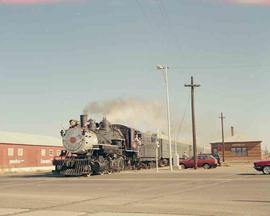 Great Western Railway Steam Locomotive Number 51 at Sunnyside, Washington in October 1990.