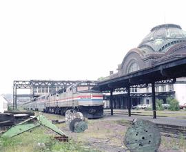 Amtrak Union Station at Tacoma, Washington, in 1984.