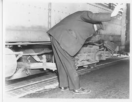 Seattle Municipal Railway Employee, Seattle, Washington, circa 1940