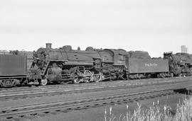 New York, Chicago and St. Louis Railroad steam locomotive 966 at Bellevue, Ohio on November 23, 1...