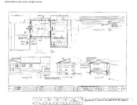 Great Northern Engineering Drawing, Women's Toilets and Lockers, King Street Coach Yard at Seattl...