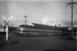 Great Northern Diesel Locomotive 351C, Bellingham, Washington, undated