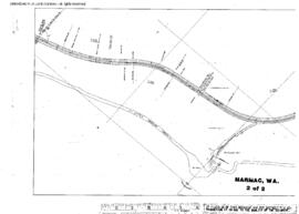 Plat Map of Northern Pacific Facilities at Marmac, Washington, 1926