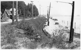 Seattle & Rainier Valley Railway tracks in Seattle, Washington, 1936